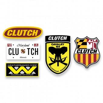 Clutch - Sticker Pack - STICKER SET