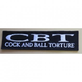 Cock And Ball Torture - Logo - EMBROIDERED PATCH