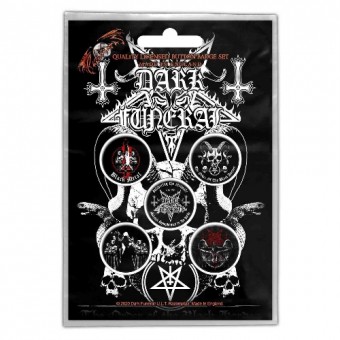 Dark Funeral - The Black Hordes - BUTTON BADGE SET
