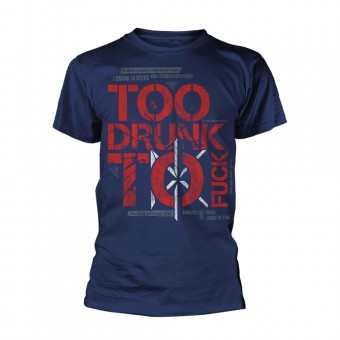 Dead Kennedys - Too Drunk To Fuck (navy) - T-shirt (Homme)
