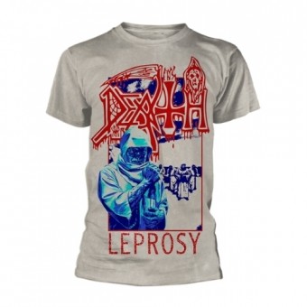 Death - Leprosy Blue & Red - T-shirt (Homme)