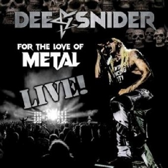 Dee Snider - For The Love Of Metal - Live - DOUBLE LP GATEFOLD + DVD