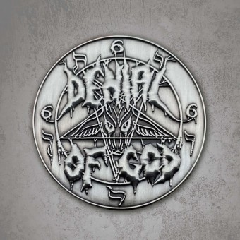 Denial Of God - Denial Of God. Logo Metal Pin - METAL PIN