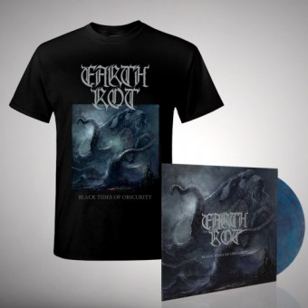 Earth Rot - Black Tides Of Obscurity - LP COLOURED + T-shirt bundle (Homme)