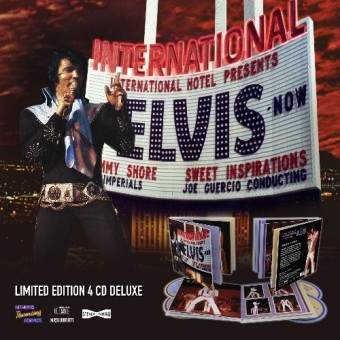 Elvis Presley - Las Vegas International Presents Elvis – Now 1971 - 4CD + BOOK