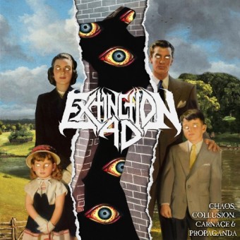 Extinction A.D. - Chaos, Collusion, Carnage & Propaganda - CD EP DIGIPAK