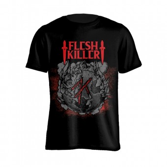Fleshkiller - Red Logo - T-shirt (Homme)