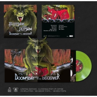 Flotsam And Jetsam - Doomsday For The Deceiver - LP Gatefold Coloured