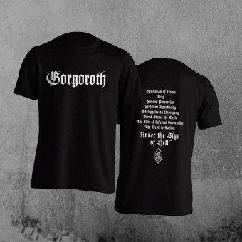 Gorgoroth - Under The Sign Of Hell 2011 - T-shirt (Homme)