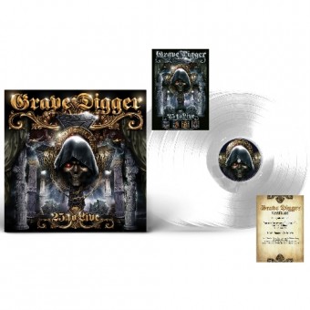 Grave Digger - 25 To Live - 4LP BOX COLOURED