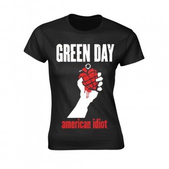 Green Day - American Idiot Heart - T-shirt (Femme)