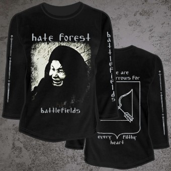 Hate Forest - Battlefields - Long Sleeve (Homme)