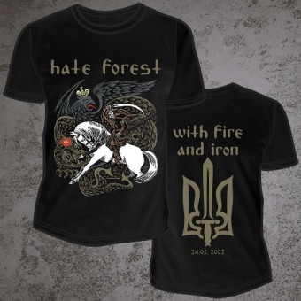 Hate Forest - Poster 1918 - 2022 - T-shirt (Homme)
