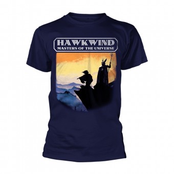 Hawkwind - Masters Of The Universe (navy) - T-shirt (Homme)