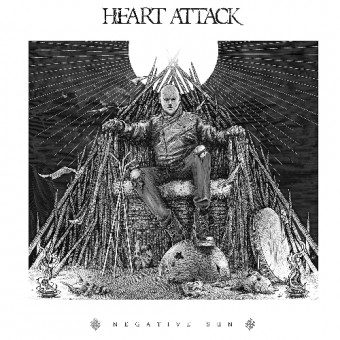 Heart Attack - Negative Sun - LP Gatefold Coloured