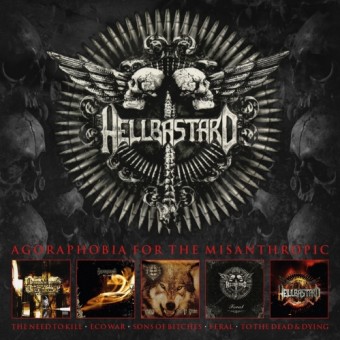 Hellbastard - Agoraphobia For The Misanthropic - 4CD BOX