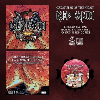 Iced Earth - Creatures Of The Night - SHAPED VINYL