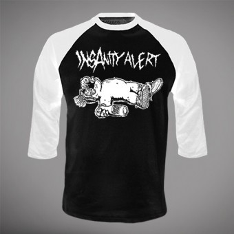 Insanity Alert - Alf Wasted - Baseball Shirt 3/4 Sleeve (Homme)