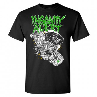 Insanity Alert - Skate-Skull - T-shirt (Homme)