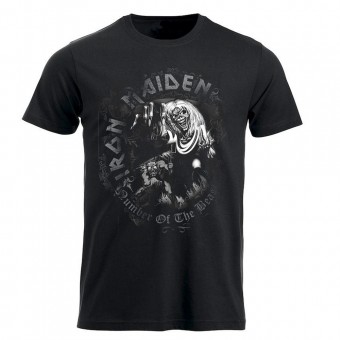 Iron Maiden - Number Of The Beast Watermark - T-shirt (Homme)