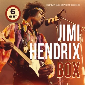 Jimi Hendrix - Box (Legendary Radio Brodcast Recordings) - 6CD DIGISLEEVE