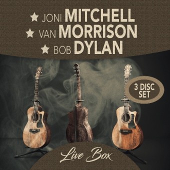 Joni Mitchell - Van Morrison - Bob Dylan - Live Box (Legendary Broadcast Recordings) - 3CD DIGIPAK