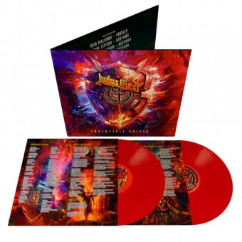 Judas Priest - Invincible Shield - DOUBLE LP GATEFOLD COLOURED