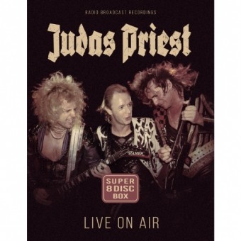 Judas Priest - Live On Air (Radio Broadcast Recordings) - 8CD DIGISLEEVE A5