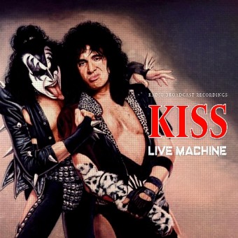 Kiss - Live Machine (Radio Broadcast Recordings) - 10" coloured vinyl