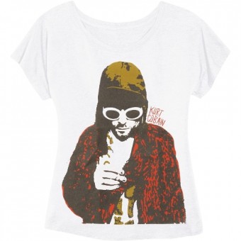 Kurt Cobain - Kurt Smoking - T-shirt (Femme)
