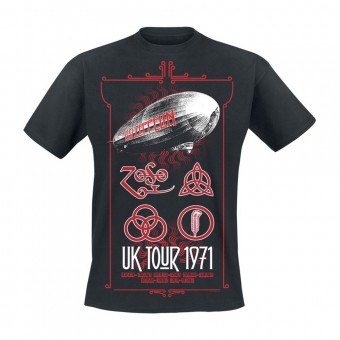 Led Zeppelin - UK Tour 1971 - T-shirt (Homme)