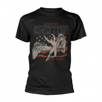 Led Zeppelin - US 1975 Tour Flag - T-shirt (Homme)