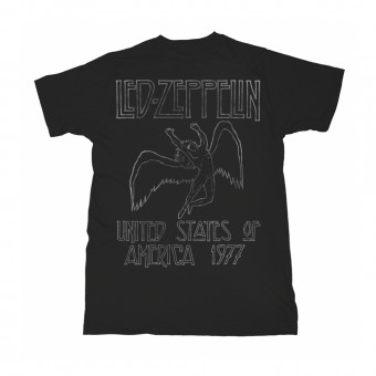 Led Zeppelin - USA 1977 - T-shirt (Homme)
