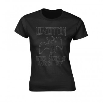 Led Zeppelin - USA 1977 - T-shirt (Femme)
