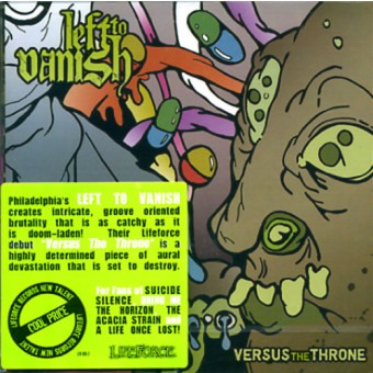 Left To Vanish - Versus the Throne - CD