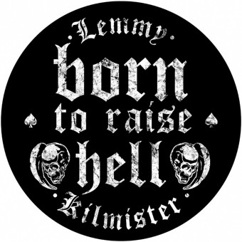 Lemmy - Born To Raise Hell - BACKPATCH