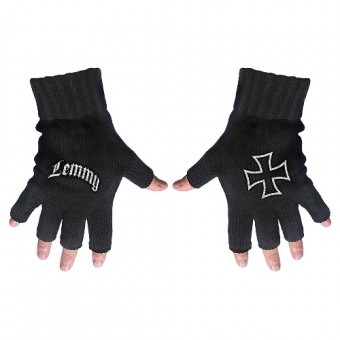 Lemmy - Logo & Cross - FINGERLESS GLOVES