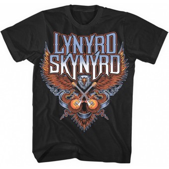 Lynyrd Skynyrd - Crossed Guitars - T-shirt (Homme)