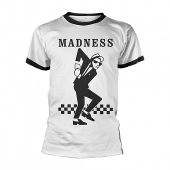 Madness - Dancing Walt (white ringer) - T-shirt (Homme)