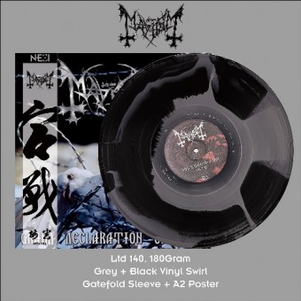 Mayhem - Grand Declaration of War - LP Gatefold Coloured