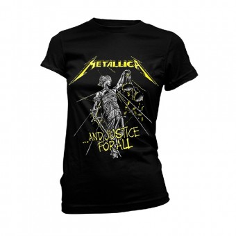 Metallica - And Justice For All (tracks) - T-shirt (Femme)