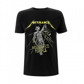 Metallica - And Justice For All (tracks) - T-shirt (Homme)