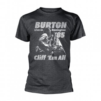 Metallica - Cliff Burton Flag Retro - T-shirt (Homme)