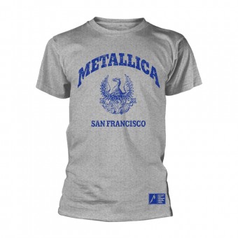 Metallica - College Crest - T-shirt (Homme)