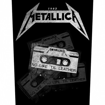 Metallica - No Life 'til Leather - BACKPATCH