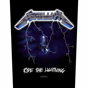 Metallica - Ride The Lightning - BACKPATCH