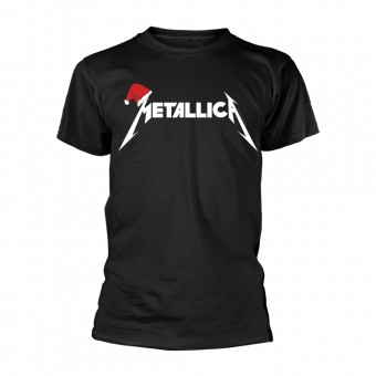 Metallica - Santa Hat Logo - T-shirt (Homme)