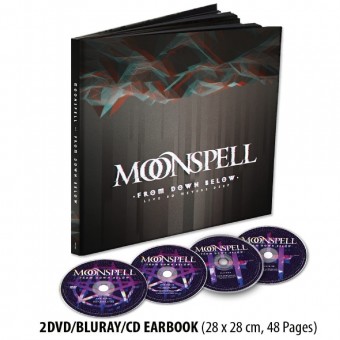Moonspell - From Down Below - Live 80 Meters Deep - CD ARTBOOK