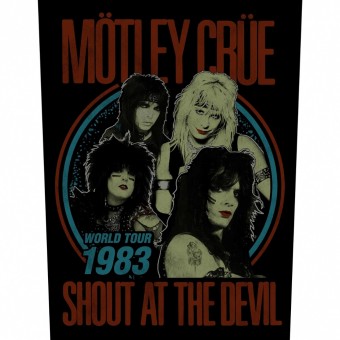 Mötley Crüe - Shout At The Devil - BACKPATCH