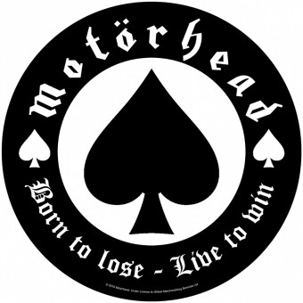 Motorhead - Born to Lose - BACKPATCH